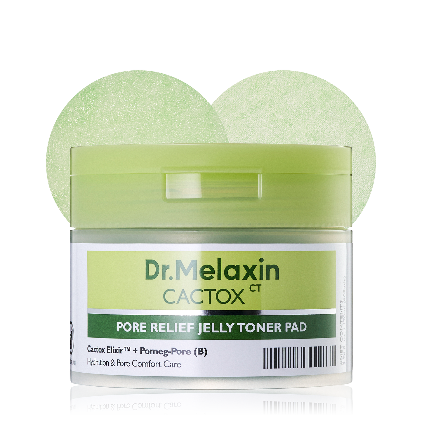 CACTOX Pore Relief Jelly Toner 60 Pads